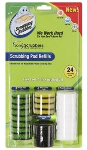 Sonicscrubbers Harf Scrubbing Bubbles Scrubbing Pad Recargas