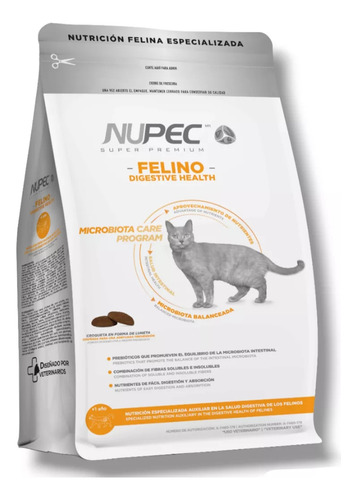 Nupec Digestive Felino 3kg