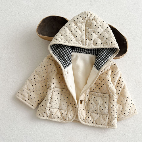 Abrigo De Algodón Con Capucha Para Bebé De Invierno, Chaquet