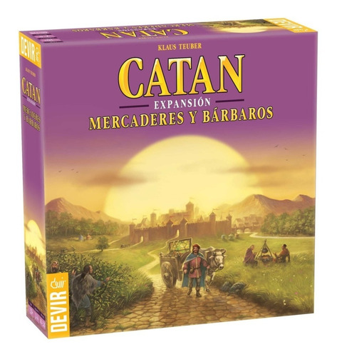 Catan - Mercaderes Y Bárbaros - Juego De Mesa - Devir