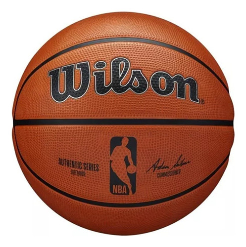 Pelota Wilson Basket Outdoor Nº7 Caucho Baloncesto Nba