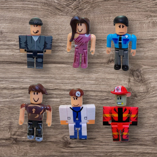 Set Roblox Blíster Juguete Muñecos Articulado X6 Accesorios