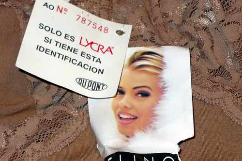 Bodie 100% Lycra Du Pont, Con Puntilla Elastizada