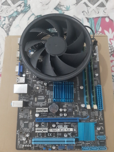 Cpu Quad Core, Ram Dual Channel, Fonte 300w E Placa Mãe Plus