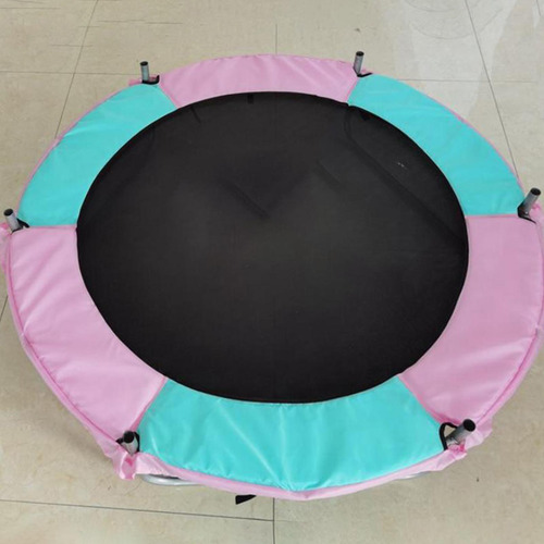 Colchoneta De Cama Elástica Cubierta De Rosa Verde 1.5m