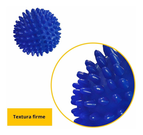 Pelota Masajeadora Sensorial Tayga 7 Cm Azul