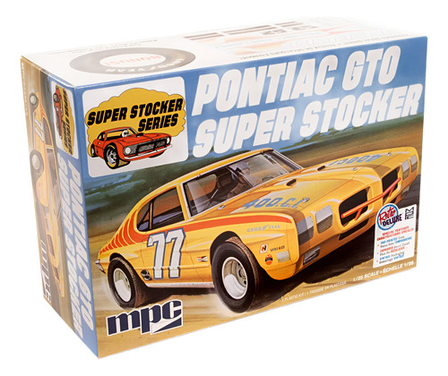 Pontiac Gto Super Stocker Modelismo P/armar Escala 1:25