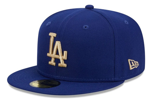 Gorra New Era La Dodgers Laurel Sidepatch Cap Azul 7 1/2 Lisa