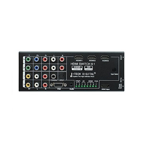 J-tech Digital Última Generación De Múltiples Funciones Hdmi