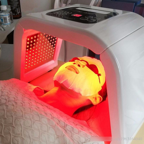 Imagen 4 de 10 de Cabina Led Corporal Mascara Pdt 7 Colores Terapia Facial Luminoterapia Rejuvenecimiento
