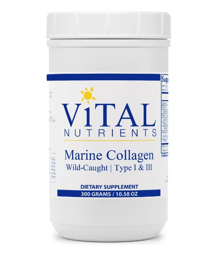 Vital Nutrients | Marine Collagen | 10.58oz (300g) | 30 Serv