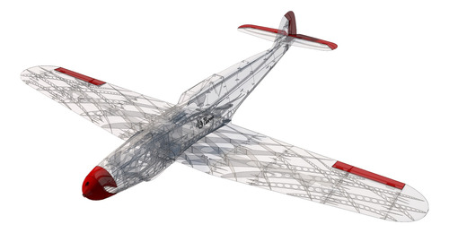 Messerschmit Bf 109 Rc Impreso En 3d 1:12 Aeromodelismo