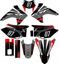 Kit Adesivo Moto Cross Trilha Crf 230 0,20mm Biker Lm266