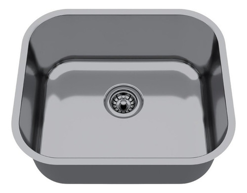 Cuba De Inox Para Cozinha N3 40x34x18cm Alto Brilho Com Wt