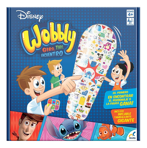 Juego De Mesa Wobbly Disney Pixar Novelty