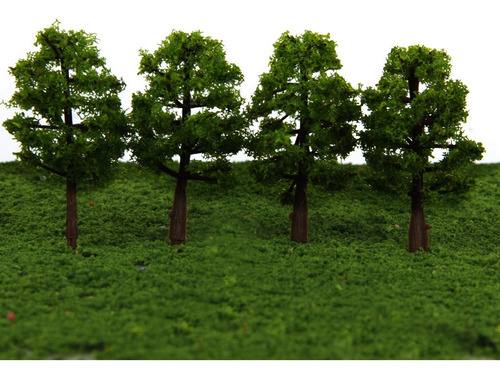 Paquete De 60 Paisaje En Miniatura Modelo Árbol Para Tren