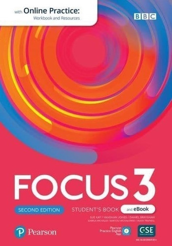 Focus 3 (2nd.ed.) Student's Book + E-book + Online Practice