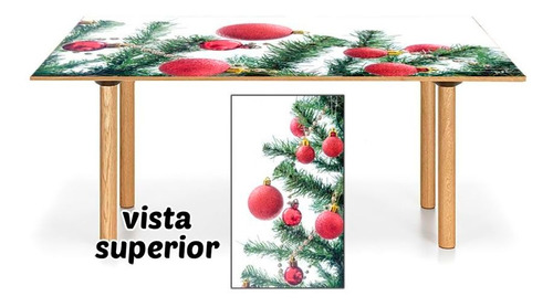 Vinilo Para Heladera Arbol Navidad Fiesta Regalos M5