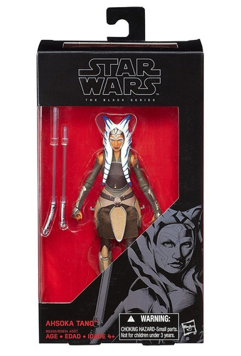 Ahsoka Tano - Star Wars - The Black Series - Articulada Gra