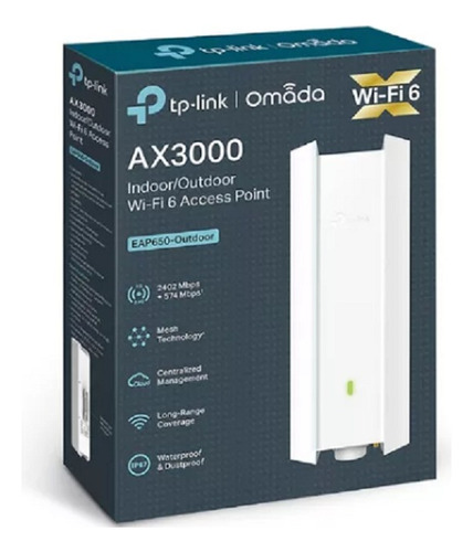 Access Point Ax3000 Tplink Eap 650-outdor Omada