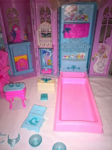 Castillo lago de los cisnes barbie new arrivals