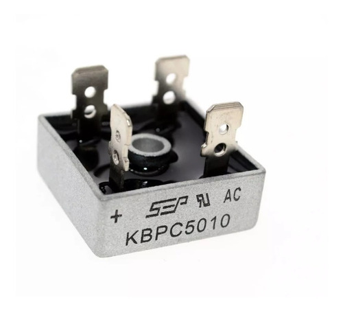 Kit Com 10 Diodos Ponte Retificadora Kbpc5010 50a 1000v