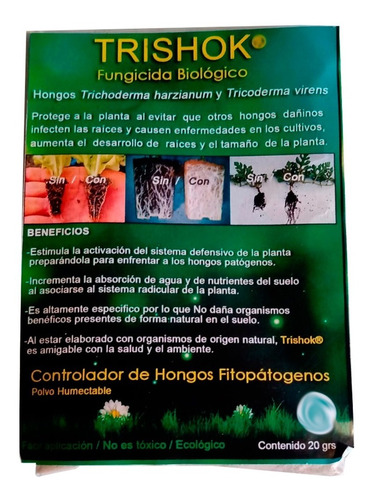 Micorriza Hongo Tricoderma 100 Gramos 