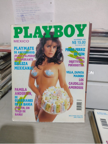 Revista Playboy Maru Palmero #49 Noviembre 1994 B224r