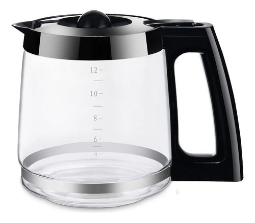 Jarra De Café 12 Tazas Para Hamilton Negro