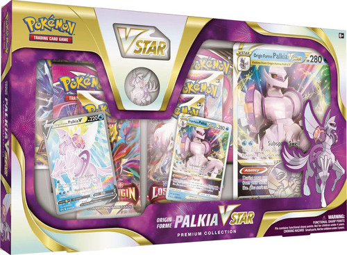 Pokémon Tcg: Origin Para La Colección Premium De Palkia Vsta