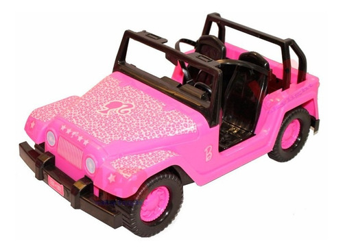 Jeep Auto Barbie Safari Con Stickers Mini Play 715