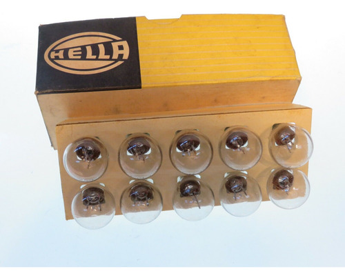 Hella 6 Volt 25 Watt Ba15s Single Contact Bayonet Type Rev
