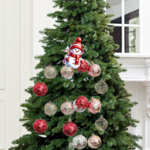 5 Colgante De Muñeco De Nieve Para Árbol De Navidad,