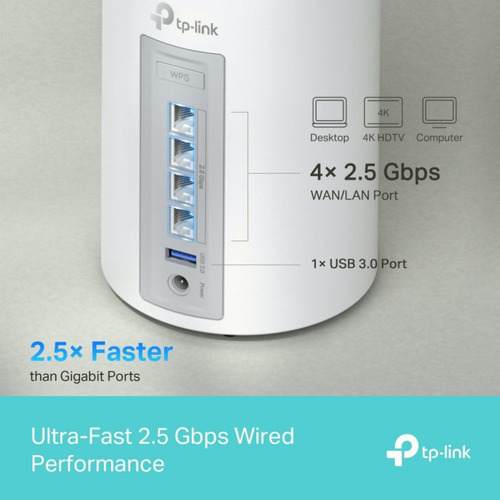 Tp-link Deco Be65 Sistema Wifi 7 Mesh Para Todo El Hogar,
