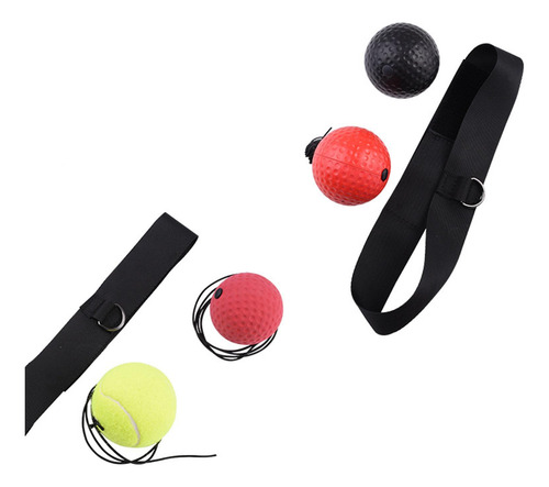 Pelota De Reflejo Para Boxeo, Diadema Para , Pelota De Boxeo