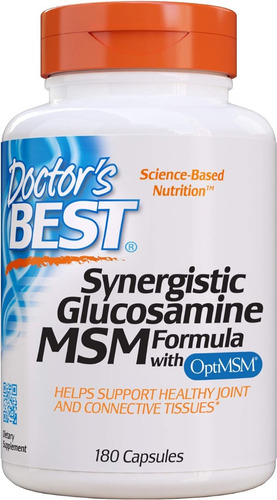 Glucosamina Msm Sinérgica Doctor's Best 180 Cápsulas