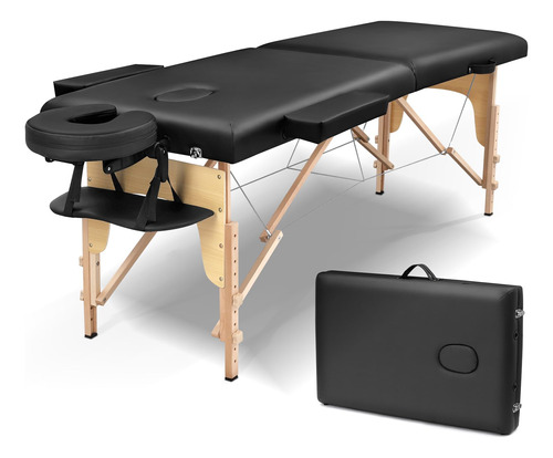 Mesa De Masaje Cama Portatil De Pestanas: Una Cama Plegable