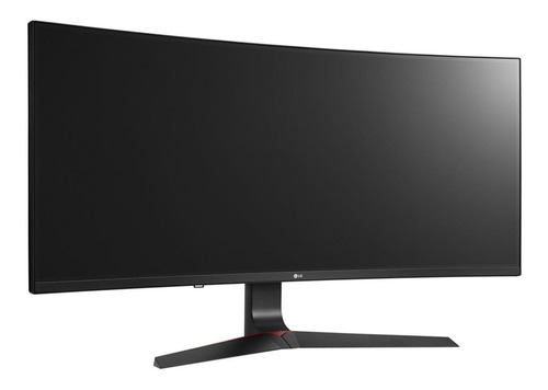 Imagen 3 de 6 de Monitor gamer curvo LG UltraGear 34GL750 led 34 " negro y rojo 100V/240V