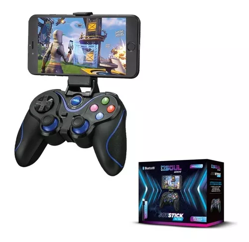 Joystick Para Celulares Android Gamepad Bluetooth Soul Color Negro