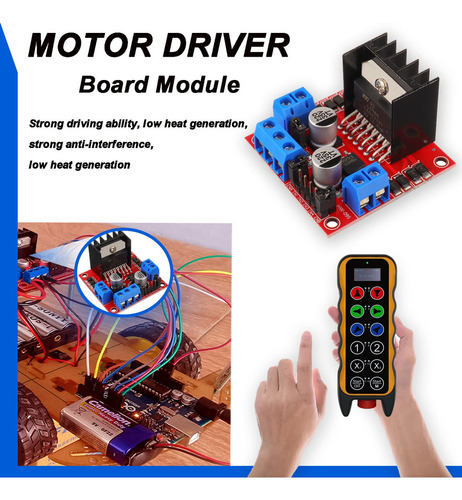 Modulo Puente H L298 Motor Driver Arduino Pic Raspberry