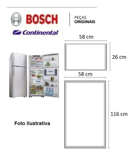 Jogo Borrachas Da Bosch R32 / Rc32  - Original  