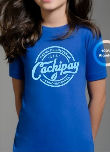 Imagen 2 de 5 de Camisetas De Municipios 100 % Algodón Peinado, Colores
