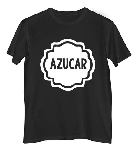 Remera Hombre Color Azucar Ingrediente Vector