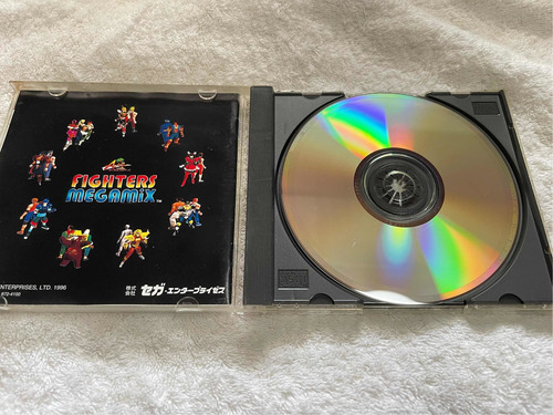 Sega Saturn Fighters Megamix Original Japonês Usado