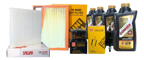 Kit Afinación Para Fiat Strada 1.3 2021-2024 5w30 Api Filtro
