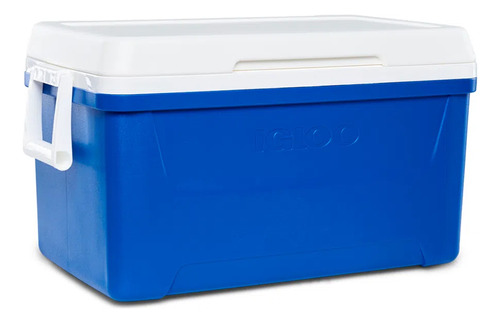 Caja térmica Cooler Igloo Laguna de 48 cuartos de galón con capacidad para 76 latas, color rojo