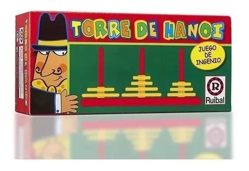 Imagen 4 de 8 de Juego De Ingenio Torre De Hanoi 1244