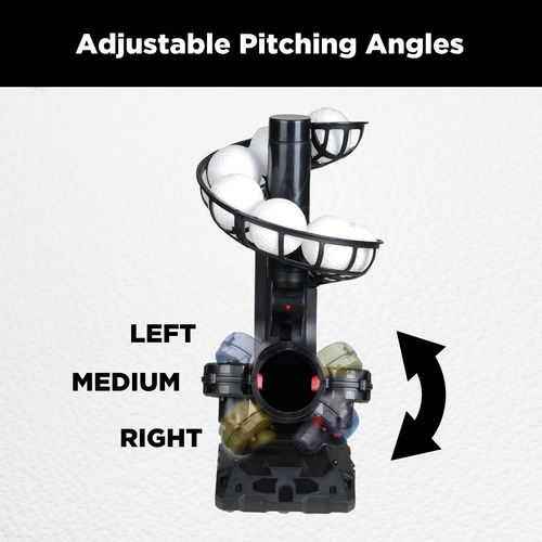 Máquina De Lanzamiento De Béisbol 388bh 4 Ángulos Ajustables