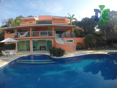 Chácara Com 4 Dormitórios À Venda, 6000 M² Por R$ 4.900.000 - Chácaras Condomínio Recanto Pássaros Ii - Jacareí/sp - Ch0049