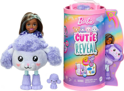 Muñeca Barbi Cuite Reveal Caniche  Cutie Reveal Perrito